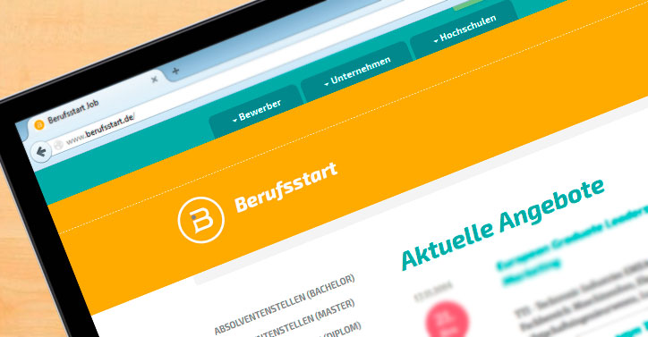 Die Online-Medien von Berufsstart