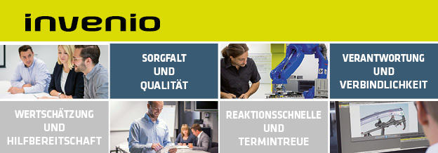 Bewerbung bei invenio