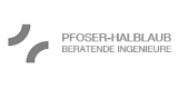 Logo von Pfoser-Halblaub Ingenieure
